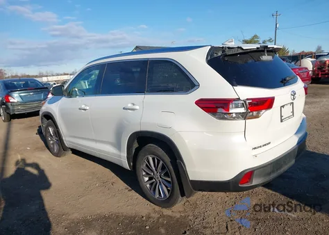 2018 Toyota Highlander Xle from USA, damaged, VIN 5TDJZRFH0JS909009